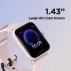 Amazfit Bip U Pro Reloj Smartwatch - Pantalla 1.43 - Bluetooth 5.0 - Resistencia Al Agua 5 Atm - Color Rosa