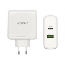 Cargador Pared Aisens 48w 2xusb Blanco
