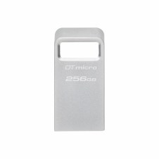 Kingston Technology DataTraveler Micro unidad flash USB 256 GB USB tipo A 3.2 Gen 1 (3.1 Gen 1) Plata