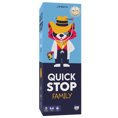 Juego de mesa quick stop family