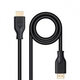Cable HDMI Nanocable, V2.0, 4K@60Hz, 18Gbps, CCS, 3 metros