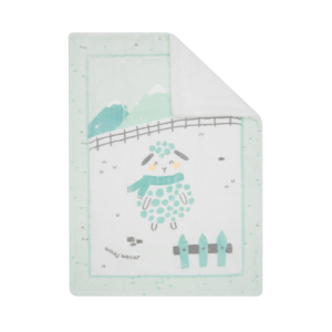 Manta de sherpa supersuave para bebé 80/110 cm Sleepy Sheep