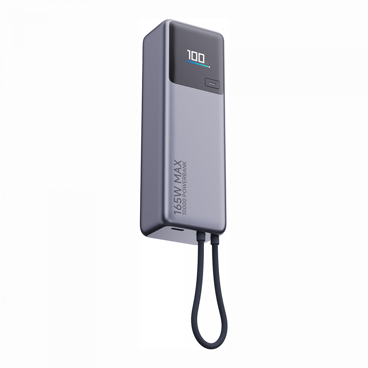 Xiaomi 165W PowerBank 10000mAh con Cable Integrado - 1x USB-C y Cable USB-C - Con Salida Combinada de hasta 165W