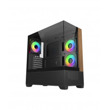 Cooler Master Elite 690 Wood Midi Tower Negro