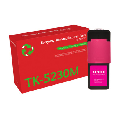 Xerox Everyday Kyocera TK5220/TK5230 Magenta Cartucho de Toner Remanufacturado - Reemplaza 1T02R9BNL1/1T02R9BNL0/TK5220M/TK5230M
