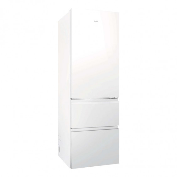 Frigorífico combi Haier HTR3618CNPW, 185 x 59.5 x 66.7 cm, No Frost, clase C, 173 kWh/año, 35 dB, 360 litros, Fresh 0°C, Direct Access, blanco - imagen 2