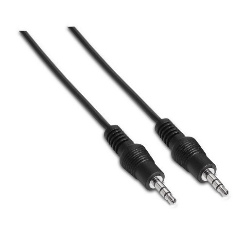 Aisens Cable Audio Estéreo Jack 3.5/M-Jack 3.5/M Negro 0.3M