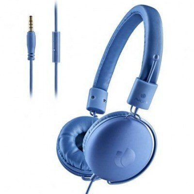 Auriculares NGS Cross Hop/ con Micrófono/ Jack 3.5/ Azul