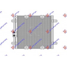 CONDENSER 4.2-5.2 FSI PETROL (344x291x16)