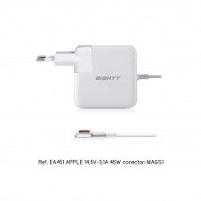 Eightt Cargador Especifico Compatible con APPLE 14,5V-3,1A 45W MAGSAFE1 Tip L