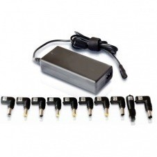 Cargador de Portátil Leotec Home/ 90W/ Automático/ 12 Conectores/ Voltaje 15-20V