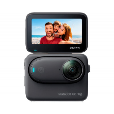 INSTA360 GO 3S BLACK / CÁMARA DE ACCIÓN 4K, 128GB