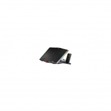 Soporte refrigerante mars gaming para portatiles 17.3p 6 ventiladores iluminacion rgb soporte especial para movil negro MNBC5