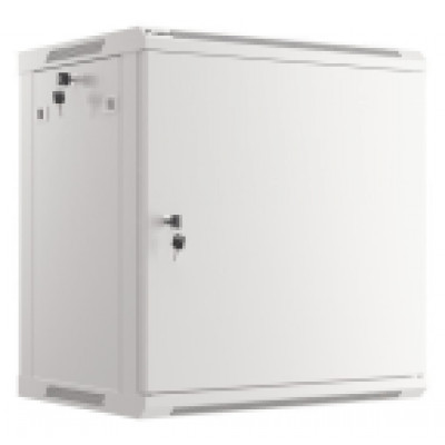ARMARIO RACK 19 MURAL 12U/600X450 PARA AUTOMONTAJE CON PUERTA METALICA GRIS