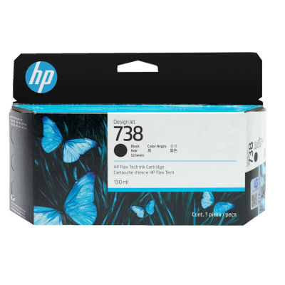 TINTA NEGRA HP 738 130ML
