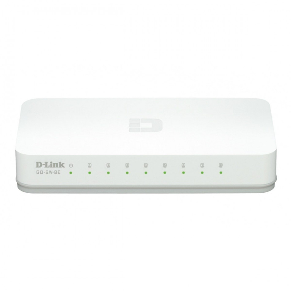 D-Link GO-SW-8E Switch 8 Puertos 10/100  - Hub/Switch