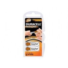 Pack 6 Pilas Duracell para Audífono 1.6V (DA312)