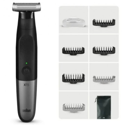 Afeitadora Braun Wet and Dry Serie X XT5200/ con Batería/ 6 Accesorios