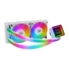 Ref. Líq. Cpu Mars Gaming 500w Argb Blanca