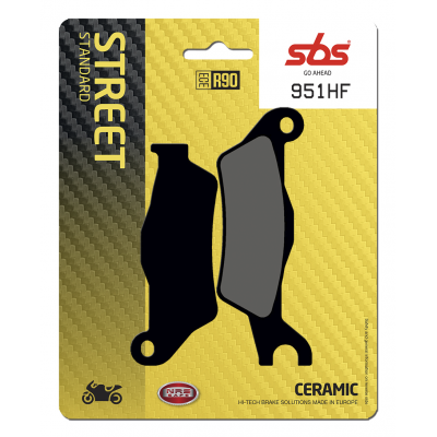 HF Street Ceramic Organic Brake Pads SBS 951HF