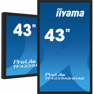 TF4339AS-B1AG pantalla para PC 108 cm (42.5) 3840 x 2160 Pixeles 4K Ultra HD LED Pantalla táctil Negro