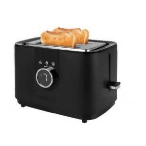 Tostador Princess 142360, doble ranura, 920W, negro