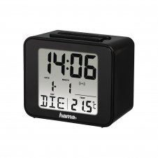 Hama Cube Reloj despertador digital Negro