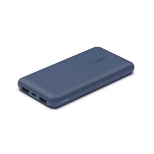 POWERBANK Belkin 10000MHA 2xUSB A 1xUSB C 15W azul