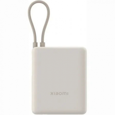 XIAOMI POWER BANK 10000MAH 33W INTEGRATED CABLE TAN BHR9333GL