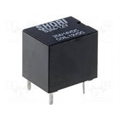 Relé 12Vdc 25A/14Vdc 1Cto.Conmutado SPDT