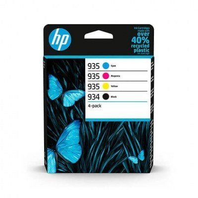 Multipack cartuchos tinta hp officejet pro 6200 - 934 negro - 935 cian magenta amarillo