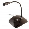 JACK 3,5mm DESKTOP MICROPHONE METAL FLEXIBLE ARM-MUTE BUTTON