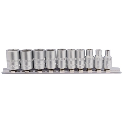 Juego de 10 vasos DRAPER de 1/4 de 4 a 13 mm 16398