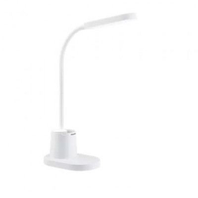 Lámpara de escritorio Philips Bucket DSK214/ 8W/ Blanco