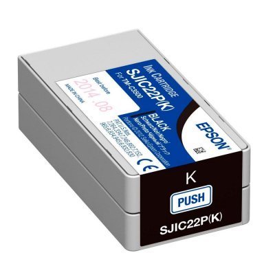 Epson SJIC22P Negro Cartucho de Tinta Original - C33S020601/SJIC22P(K)