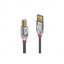 Lindy 36645 cable USB 7,5 m USB 2.0 USB A USB B Gris