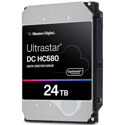 Disco duro interno hdd wd western digital ultrastar dc hc580 24tb 3.5 pulgadas sata 6gb - s 7200rpm