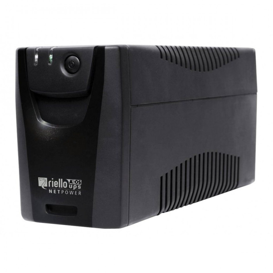 Riello UPS Net Power NPW 600 - UPS - CA 220/230/240 V - 360 vatios - 600 VA - USB - 4 conector(es) de salida - Alemania