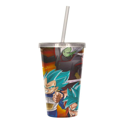 Vaso lenticular 3d dragon ball super future trunks
