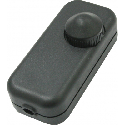 Regulador Luz Sobremesa 100W Led y Filamento Negro