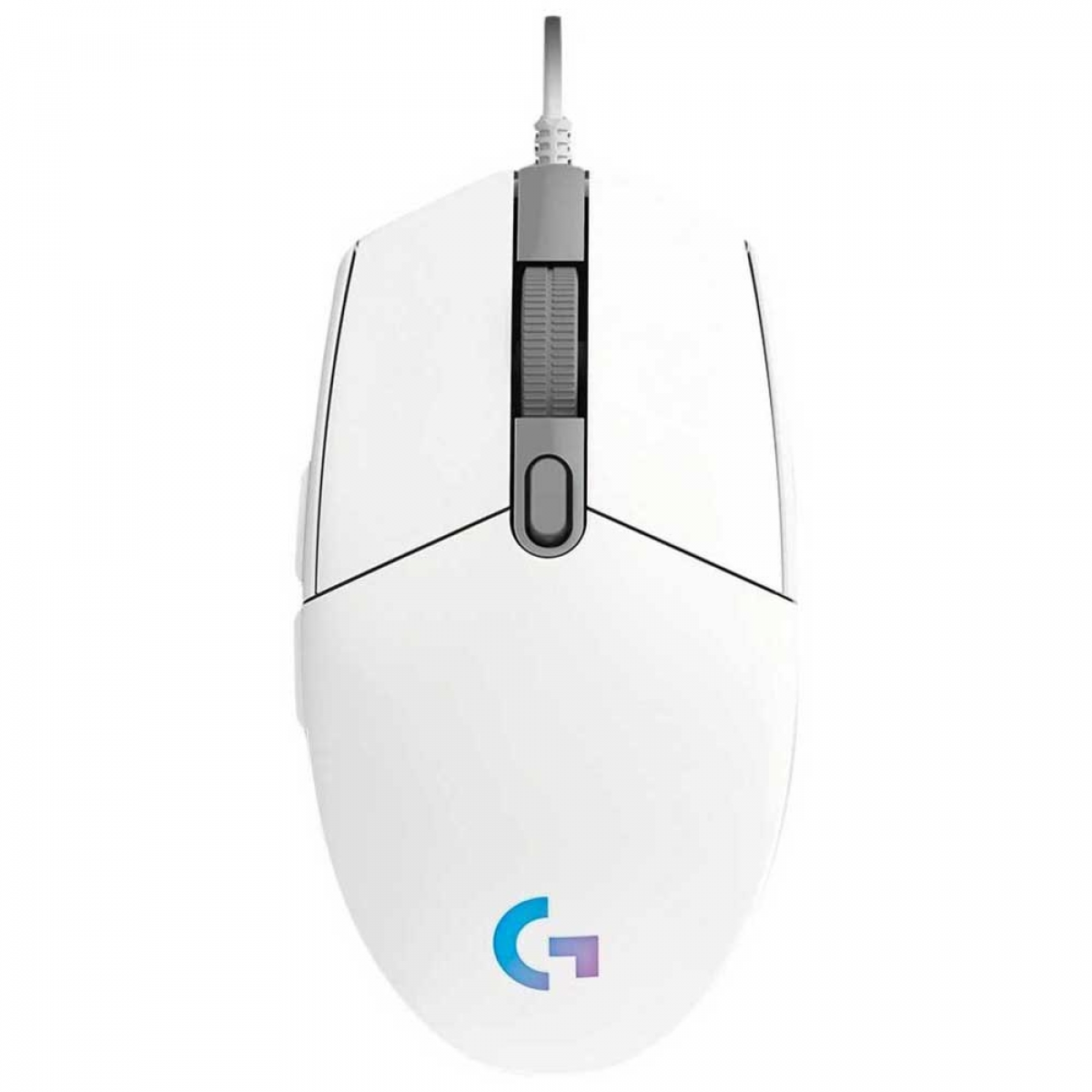 Logitech G102 Lightsync Ratón Gaming 8000DPI Blanco
