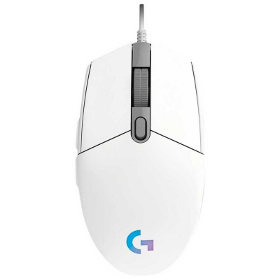 Logitech G102 Lightsync Ratón Gaming 8000DPI Blanco