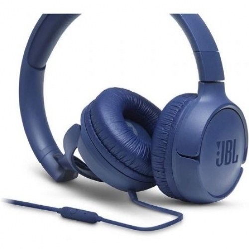 Auriculares JBL Tune 500/ con Micrófono/ Jack 3.5/ Azules