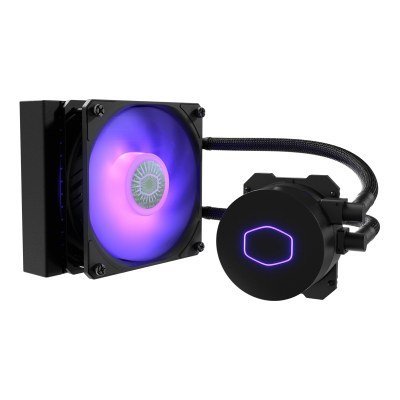 Ventilador cpu refrigeracion liquida coolermaster ml120l v2 rgb multisocket - sickleflow 120 rgb