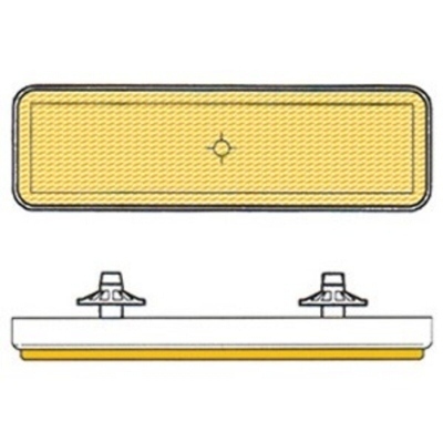 CATADIOPTRICO RECTANGULAR LATERAL R004-S