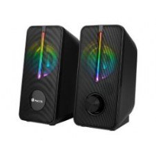 Altavoces Gaming Ngs Rgb 12w 3.5mm Negros