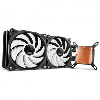 Kit refrigeracion liquida cpu nox h - 240cl - radiador doble - bomba