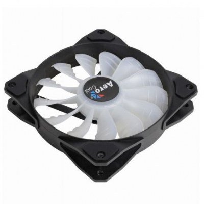 VENTILADOR AEROCOOL P7F12 - PREPARADO PARA ILUMINACIÓN RGB - 12CM - 14.5DB - 1.8W - RODAMIENTO HIDRÁULICO 60000 HORAS - 13 PALAS DESMONTABLES