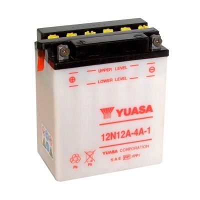 Batería Yuasa 12N12A-4A-1 Combipack (con electrolito) 12N12A-4A-1 (CP)