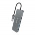 Aisens - Hub Usb 3.2 Gen2 10G Usb-A, Usb-A/M-2Xusb-C/H-2Xusb-A/H, Gris, 15Cm